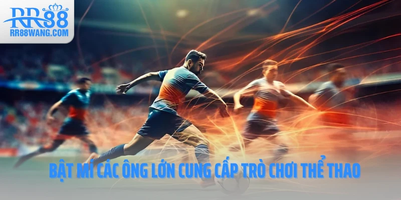 Bật mí các ông lớn cung cấp trò chơi thể thao Bật mí các ông lớn cung cấp trò chơi thể thao